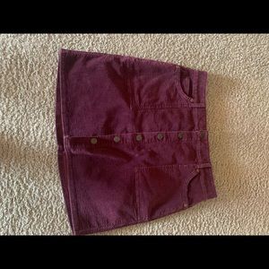 Like new corduroy skirt